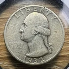 1932-P Washington Quarter - Actual Coin Shown - Free Shipping & Tracking INV#294