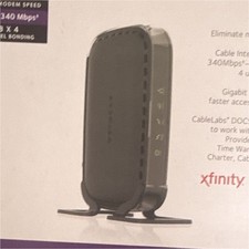 NETGEAR CM400 DOCSIS 3.0 Cable Modem 340 Mbps Gigabit Ethernet Xfinity