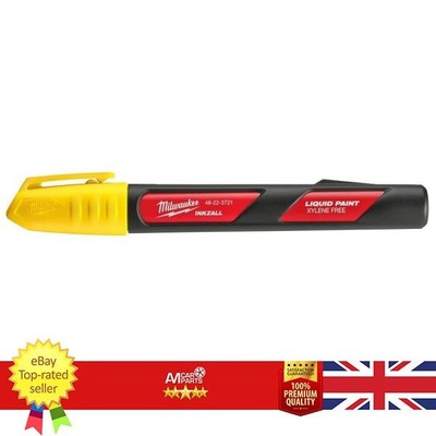 INKZALL Flüssiglackmarker - Gelb - 1 Stück Milwaukee 48223721 (Sundries)