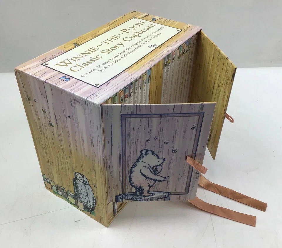 Winnie the Pooh-Classic Children's Story Books x 20-by A A Milne Box Set - image 3 of 4