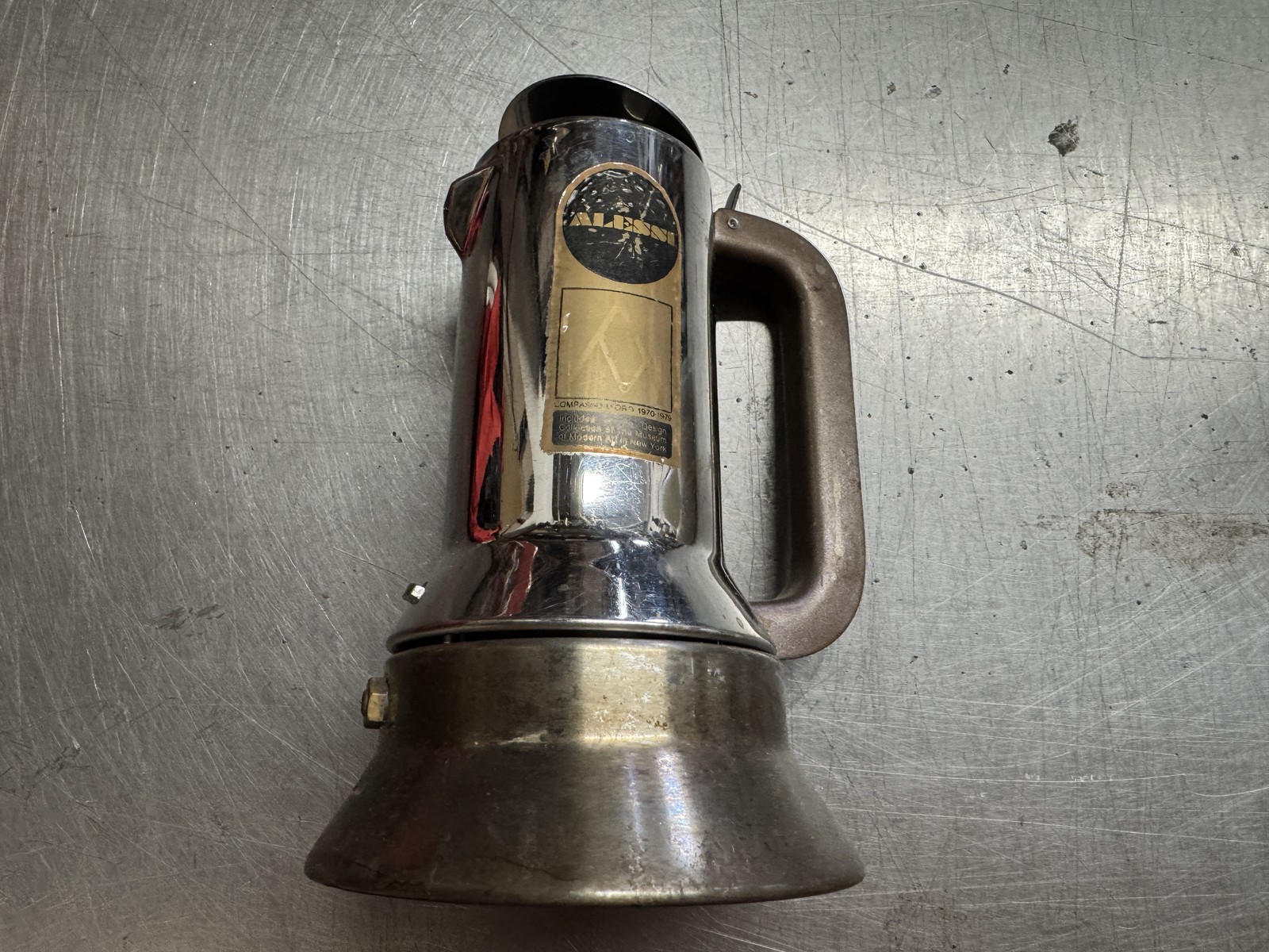 Richard Sapper Alessi 6 Cup Espresso Maker