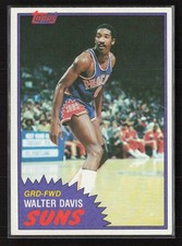 1981-82 Topps #33 Walter Davis - EX/NM Set Break!