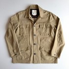 Private White VC / Drake's Collab (6 / XL) Khaki Baumwolle Workwear Jacke