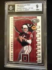 2000 Donruss Pref Letterman Jake Plummer #63 BGS 9 Not PSA Graded Series 200 