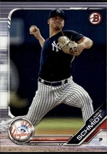 Clarke Schmidt 2019 Bowman Draft New York Yankees #BD-190