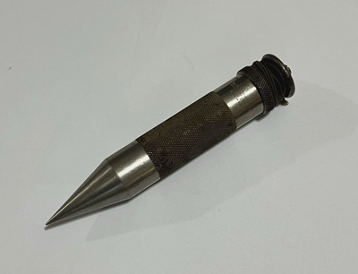 Starrett Model 87 Plumb Bob Tool 6'' Long 16 oz Vintage  USA