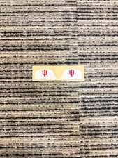 Indiana Hoosiers Oakley Visor Tabs Helmet Decals Football Eye Visors