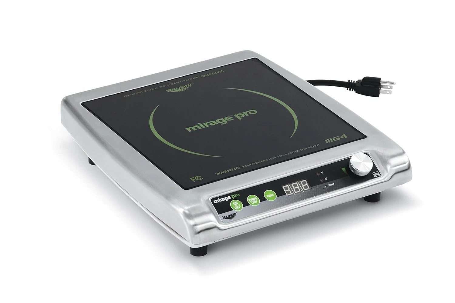 Vollrath 59500P Mirage Pro 1800W Counter Top Induction Range - OPEN BOX NEW