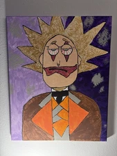 The Painting That Explains Fed Up Within The Face Feeling Like A Clown