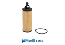 PURFLUX Ölfilter L1136 Filtereinsatz für FIAT FREEMONT 4x4 JEEP CHEROKEE 4 WK KL