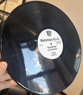 NOTORIOUS B.I.G. EMINEM - DEAD WRONG / BLACK ROB - WHOA 12'' SINGLE