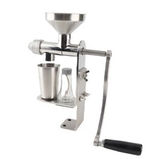 Manual Oil Press Machine Stainless Steel Oil Maker for Nuts Oil Expeller Machine