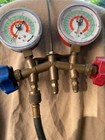 JB Industries Brass HVAC Manifold Gauge Set Made In USA Tested Works Fine — photo 1