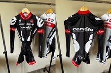 Cerv lo TestTeam Cycling Skinsuit Speedsuit Cycle Suit Professional Castelli S