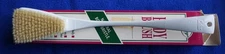 Fuller Brush Co. Body Brush Exfoliator Natural Boar Bristle 16" White NIB, USA