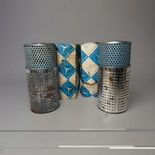 Vtg 1978 Pair Of Mercedes-benz Oem Oil Filters 617 184 01 25 - Nos New Rust Vtg 1978 Pair Of Mercedes-benz Oem Oil Filters 617 184 01 25 - Nos New Rust