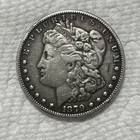 1879CC Morgan Silver Dollar VF- XF w/ Details Scratches Low Mintage of 756,000