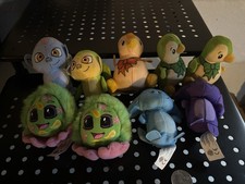 Neopets Mini Plush Stuffed Animal Lot of 9 Burger King 2008