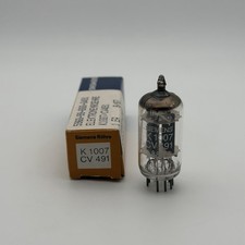 Siemens CV491 Röhre = ECC82 geprüft – NOS mit OVP Vacuum Tube Tested