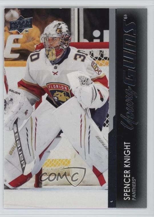2021-22 Upper Deck Series 1 Young Guns Spencer Knight #223 0p7x