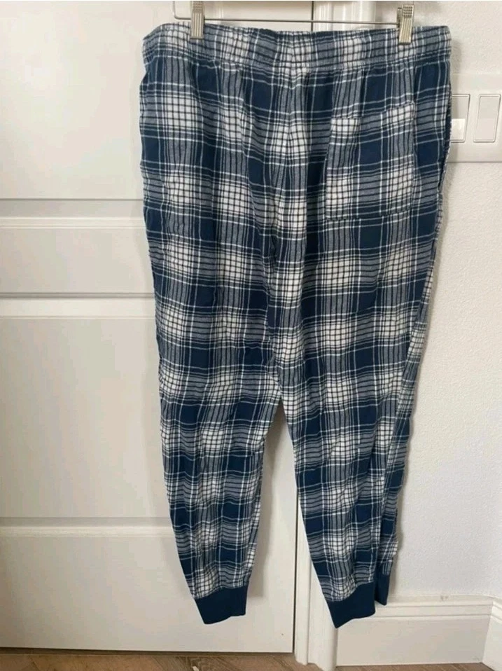 Pantalones PJ Para Hombre Sonoma Goods For Life® Franela Bandas Parte Inferior Pantalones para Dormir L Foto 4 de 4