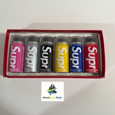 supreme Montana Cans mini Can Set スプレー缶 Supreme x Montana Cans Mini Spray Paint Can Set (6 Pack) - SS21