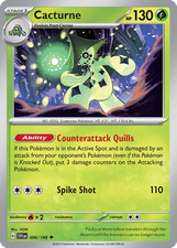 Cacturne 006/198 - Scarlet & Violet Base Set - Reverse Holofoil