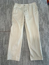 Brooks Brothers Pants Mens 38x32 Beige Advantage Chino Clark Fit Straight Leg