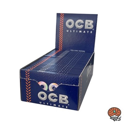 OCB Ultimate Zigarettenpapier Doppel kurz 25 x 100 Blatt