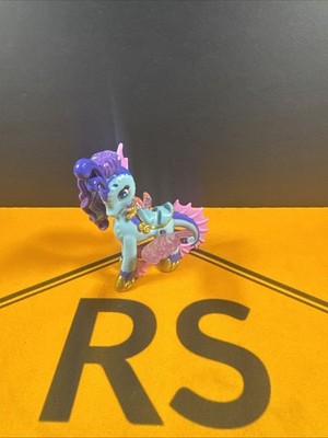 Hatchimals Pixies Riders Lagoon Lily Spin Master Blue Purple Gold 4'' Inches Tall