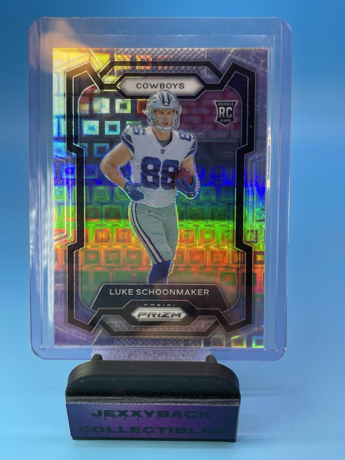 2023 Prizm ~ LUKE SCHOONMAKER ~ #325 Pandora Prizm RC #'d /400 ~ Cowboys 🔥