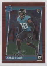 2021 Panini Donruss Optic Rated Rookie Red Stars Prizm Andre Cisco #278 0nr3