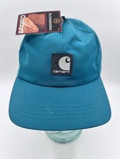 Carhartt Baseball Style Hat Cap Teal Light Green RN 14806 Detroit Strap Back NEW