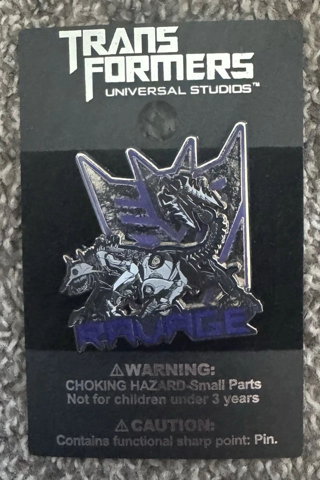 New Universal Studios Hasbro Transformers Auto Bots And Deceptacon’s Pins - Image 4 of 4