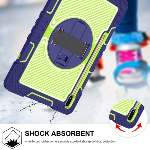 ShockProof Rugged Case Cover For Samsung Galaxy Tab S7 FE T730 S7+ Tablet 12.4'' - Picture 7 of 18