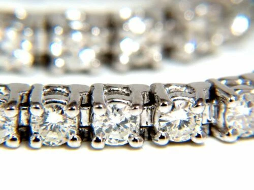 Bracciali con diamanti tennis in oro bianco