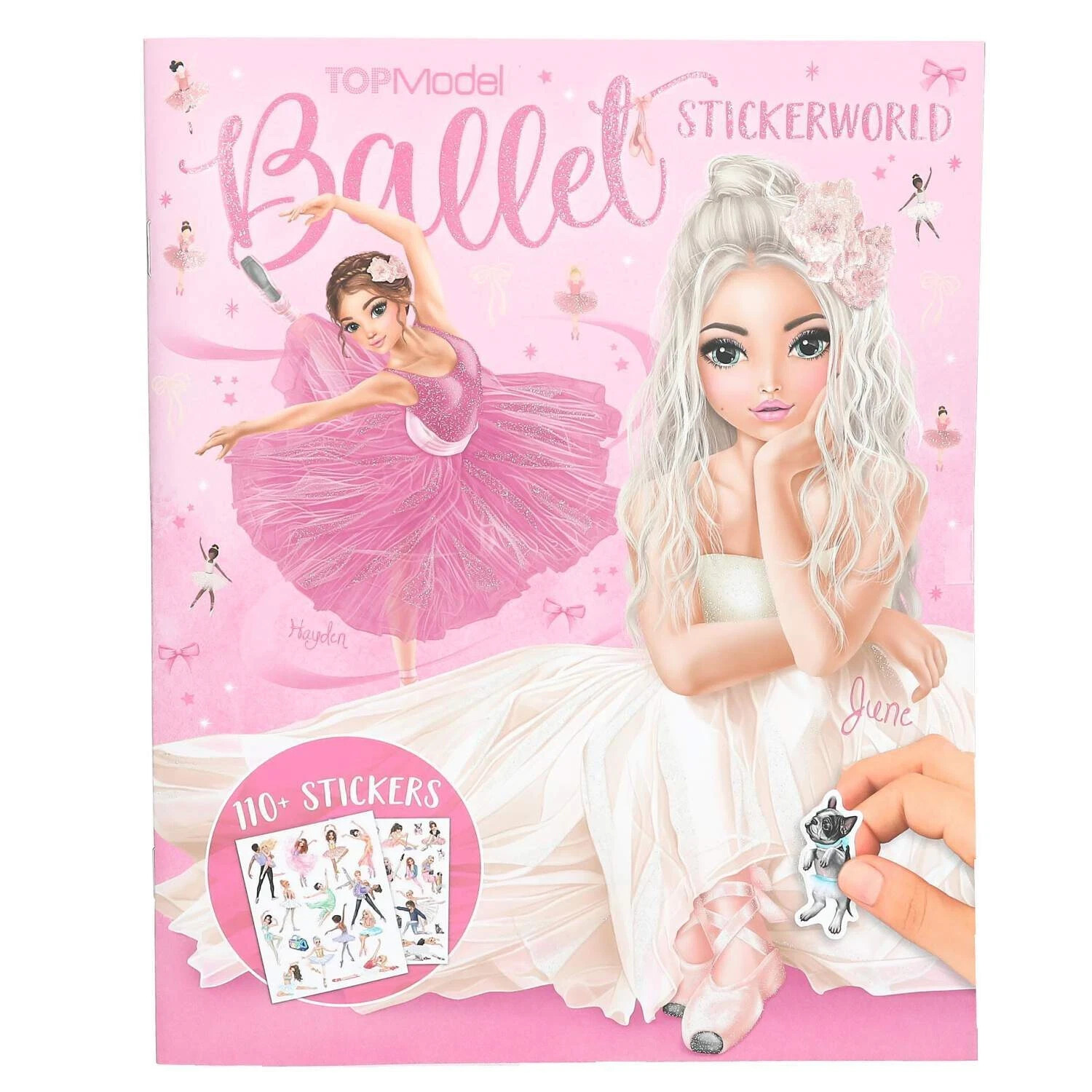 Depesche TOP Model Stickerworld Ballet Book 110+ Stickers