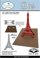Elizabeth Crafts Designs Cutting Die Set Eiffel Tower Pop Stand Travel 978 Elizabeth Crafts Designs Cutting Die Set Eiffel Tower Pop Stand Travel 978