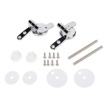Universal Toilet Seat HingesZinc Alloy Toilet Seat Hinges Kit with Screw Toil...