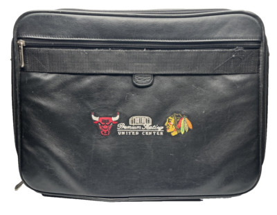 TARGUS Laptop Bag Chicago Bulls/Blackhawks United  Center  (91-93) (96-98) RARE