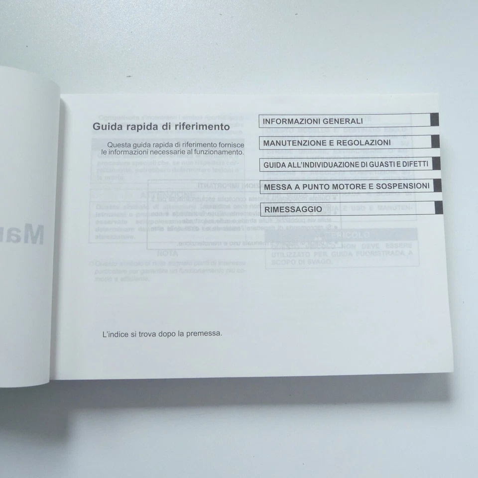 Kawasaki KX 250 F 2007 Bedienungsanleitung Manual Italien Spanien Niederlande - Bild 2 von 4