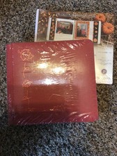 New Creative Memories Burnt Orange 7x7 Album w/ 12 Pages, NIP Plus Extra Pages