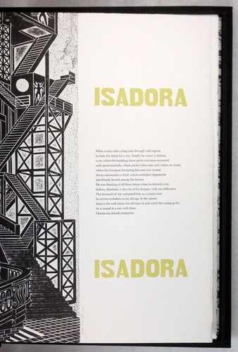 John Ross Signed Limited Ed 1993 Visible Cities Italo Calvino High Tide Press - 第 7/11 張圖片
