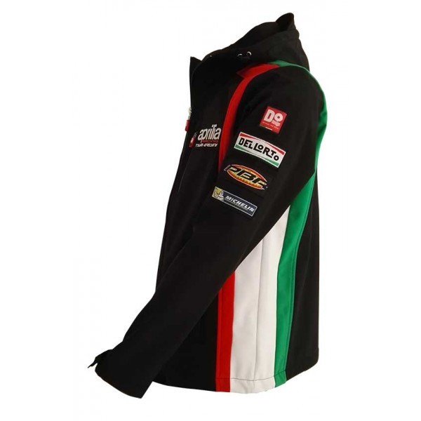 Official Gresini Aprilia Moto Gp Team Zip Up Hooded Jacket
