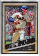 2020 Topps Transcendent Collection Icons BRYCE HARPER #37 SILVER FRAMED 54/95