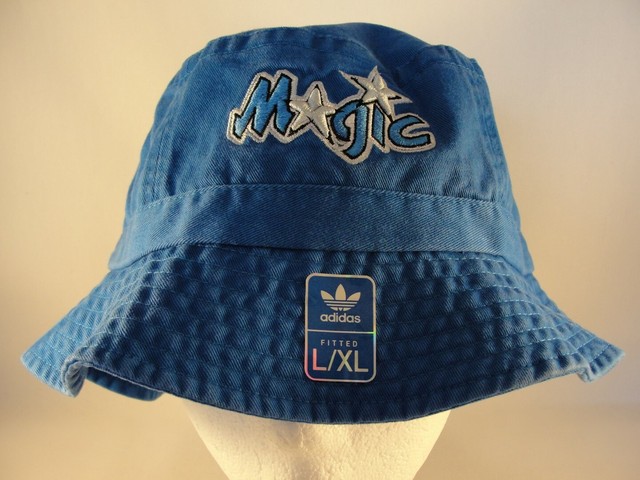 Orlando Magic NBA Adidas Throwback Logo Bucket Hat Size L/XL Blue | eBay