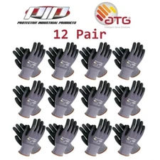 MaxiFlex PIP 34-874/L Ultimate Foam Nitrile Grip Coated PROTECTIVE WORK GLOVES