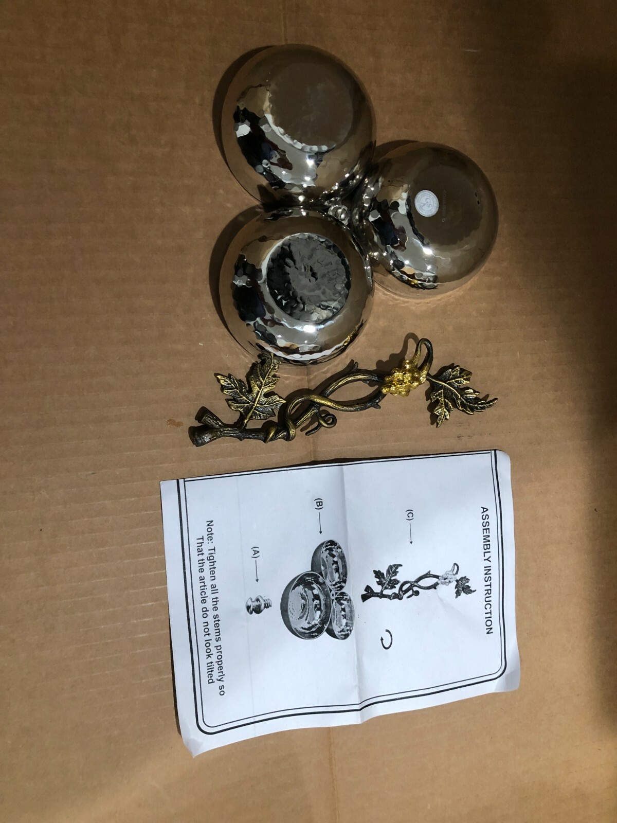 LA VIGNA BY GODINGER 3 PART RELISH FINE STAINLESS STEEL 9948 NEW FREE SHIPPING