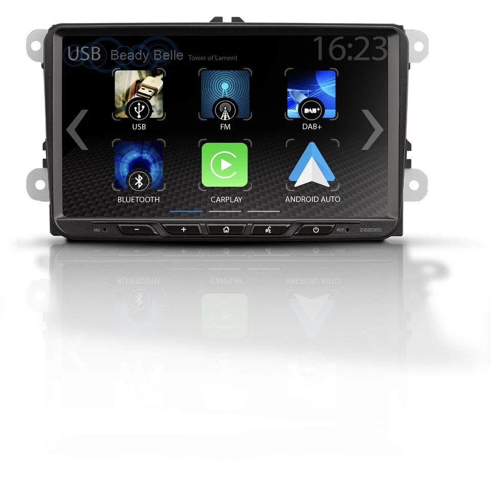 ZENEC Z-E2065 E GO Infotainer mit 9" Panel für Volkswagen mit Android Auto, ACP - Bild 3 von 4