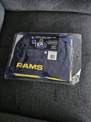 Los Angeles Rams Apron WITH Chef Hat | eBay